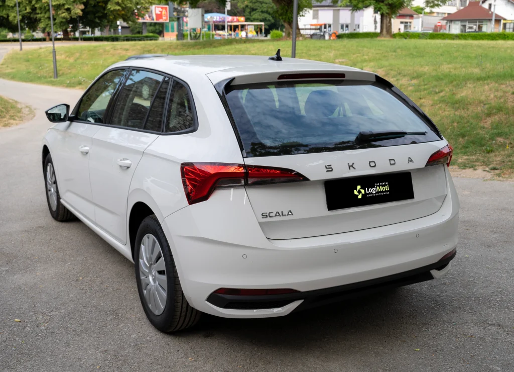 Škoda Scala 2025 1.0 TSI automatik – LogiMoti rent a car Banja Luka