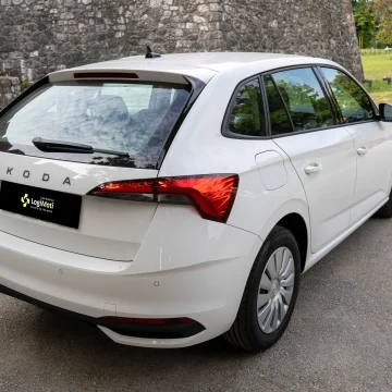 Škoda Scala 2025 1.0 TSI automatik – LogiMoti rent a car Banja Luka