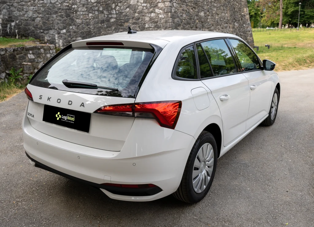 Škoda Scala 2025 1.0 TSI automatik – LogiMoti rent a car Banja Luka